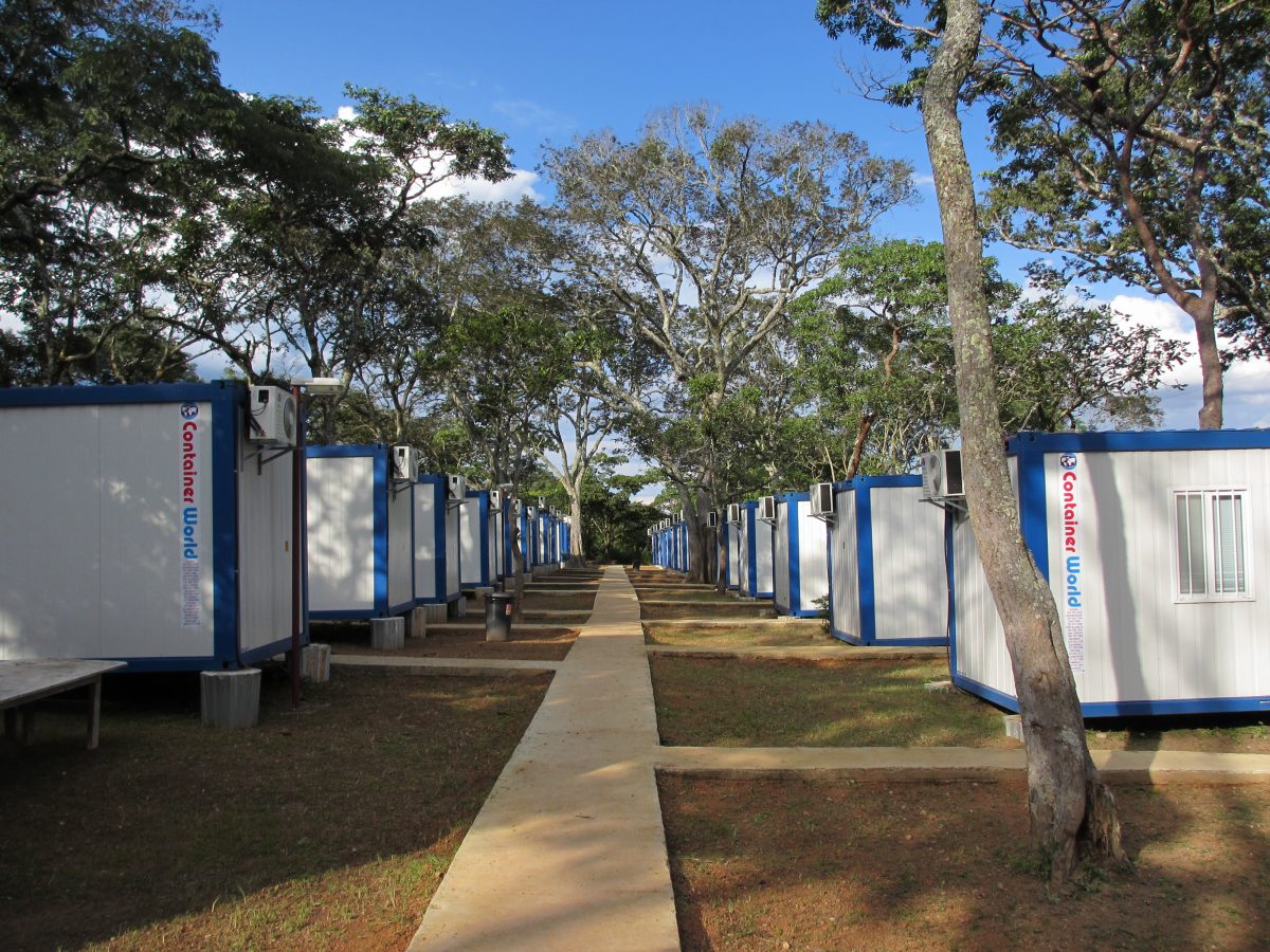mobile camp containers